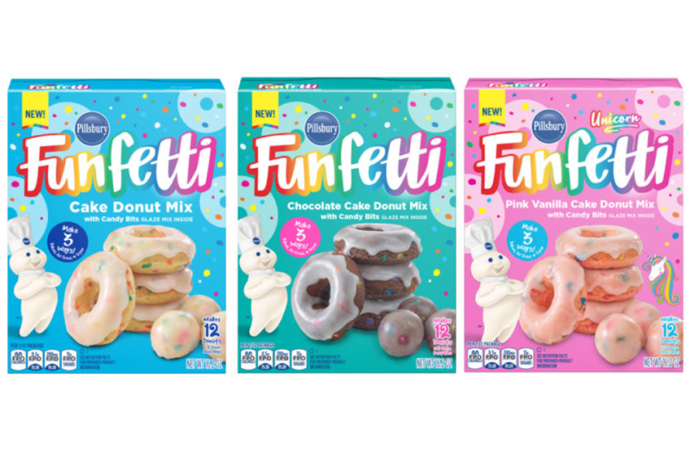 New Funfetti Donut flavors