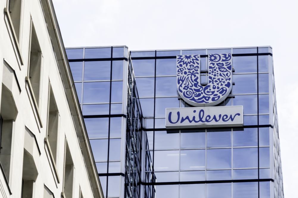 Exterior of Unilever building