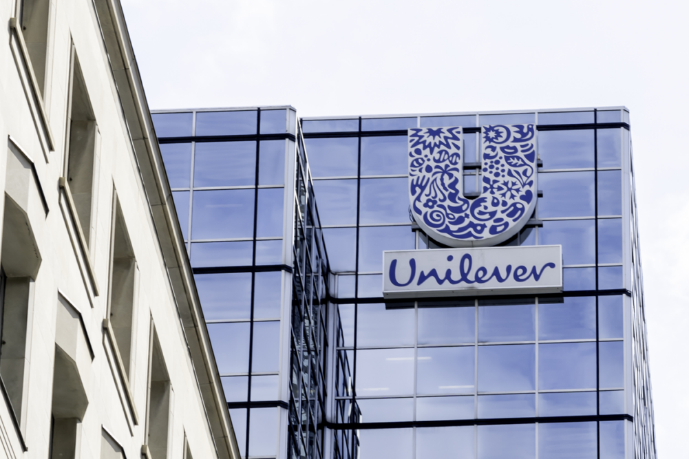 Exterior of Unilever building