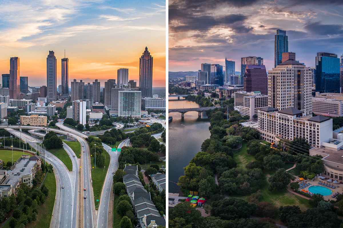 Views of a city