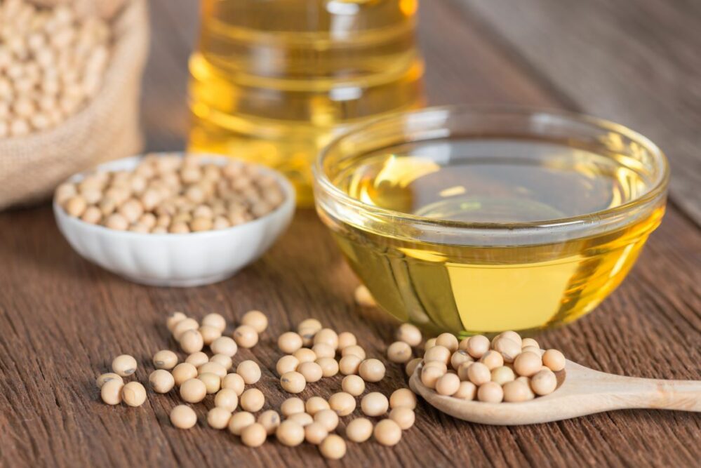 Soybeans and soybean oil