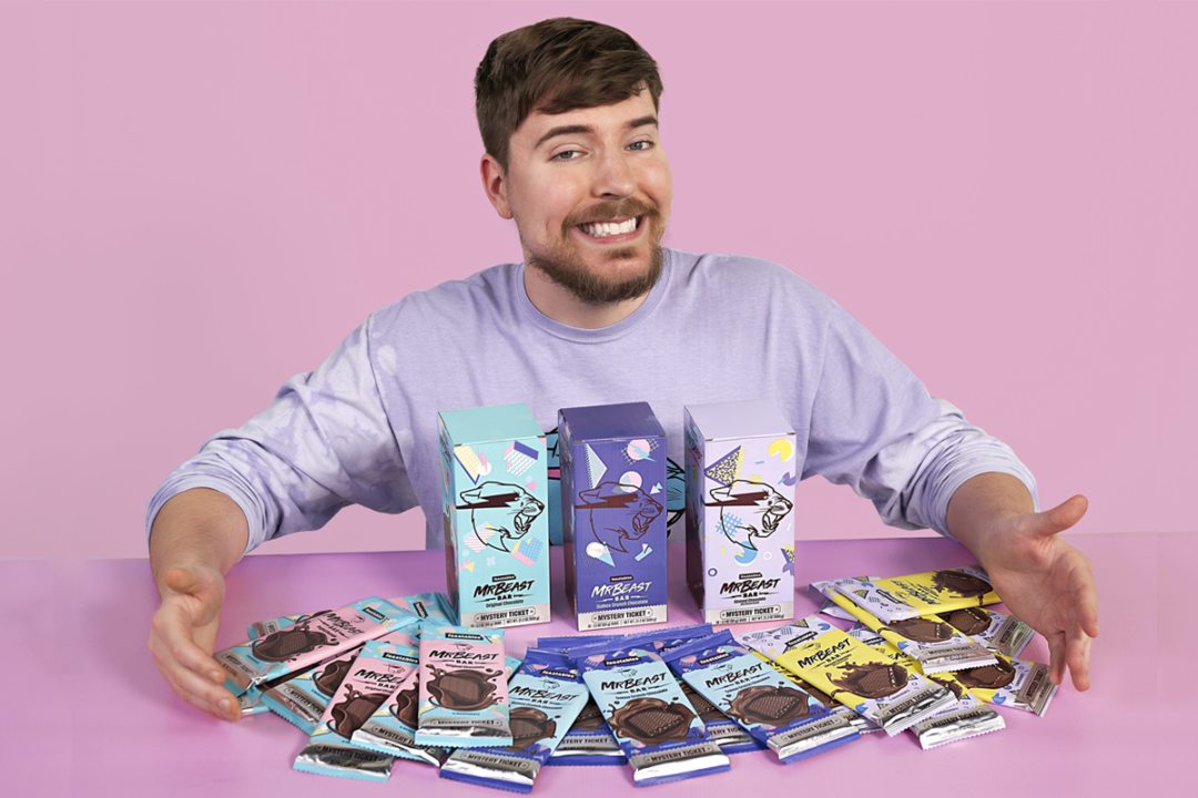 Mr. Beast's new snack products