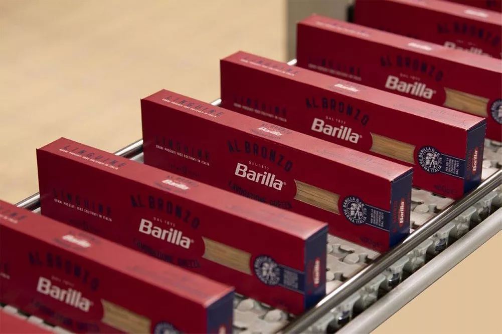 New Barilla packaging