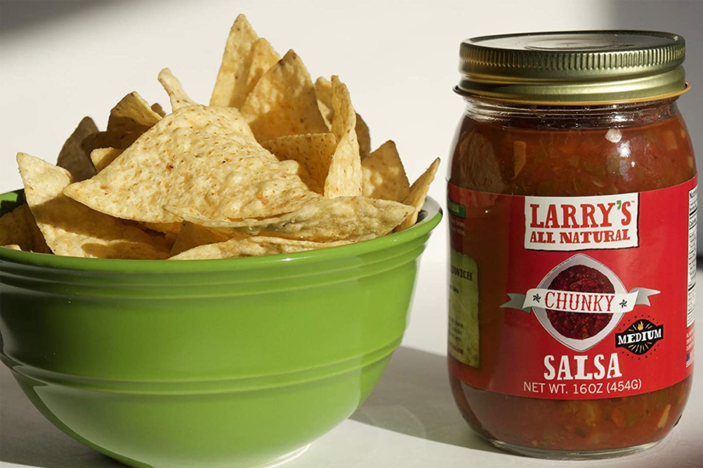 Larry's Salsa and chips