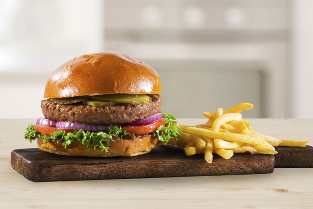 Plant-based burger