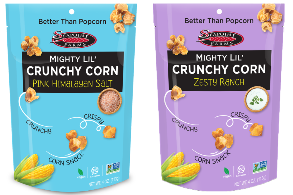Mighty Lil' Crunchy Corn snacks