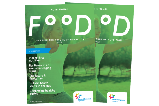 FrieslandCampina Ingredients' nutrition trends report