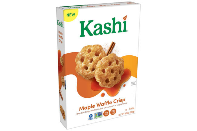 Kashi Maple Waffle Crunch cereal