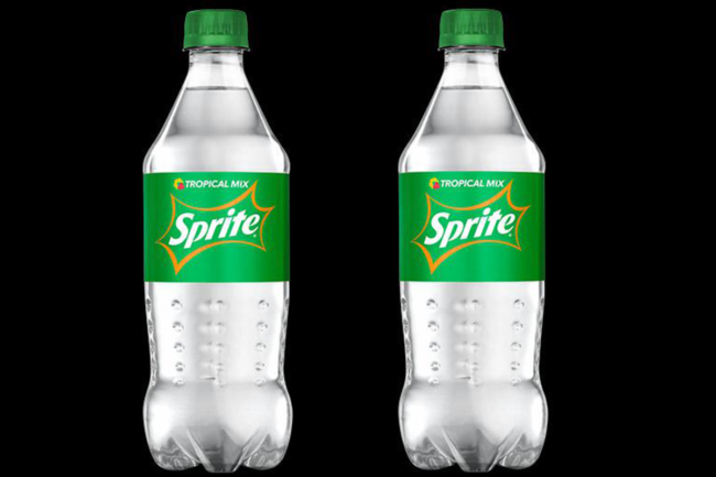 Clear Sprite Bottles
