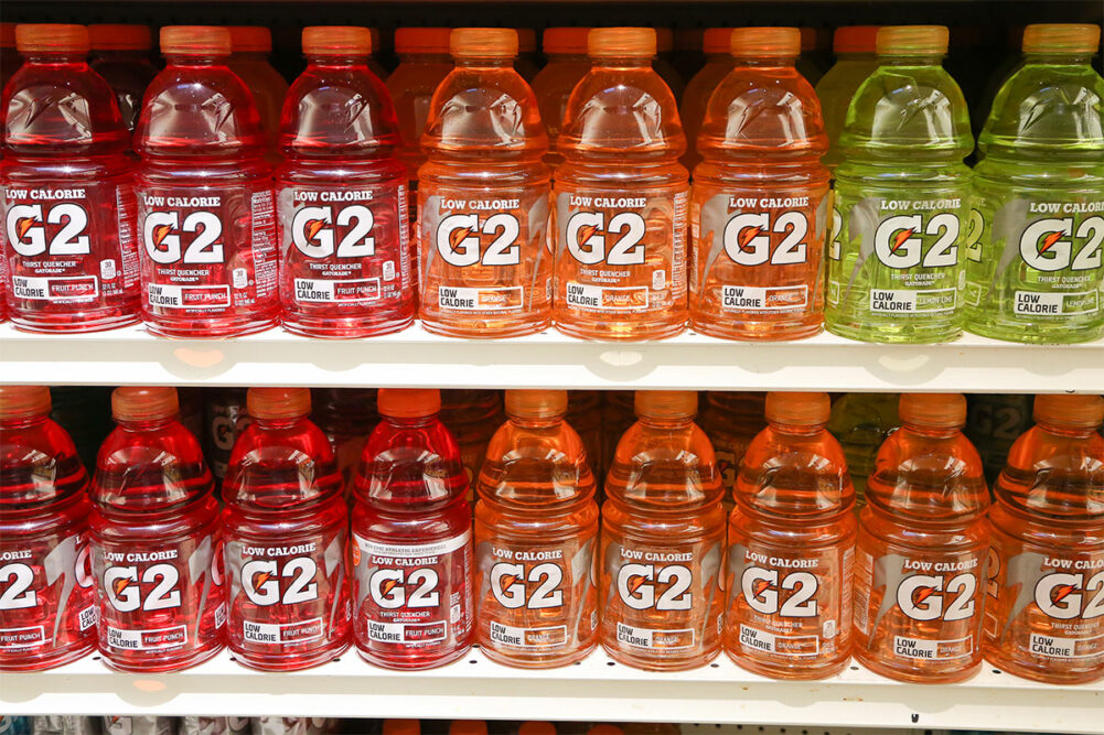 Gatorade bottles