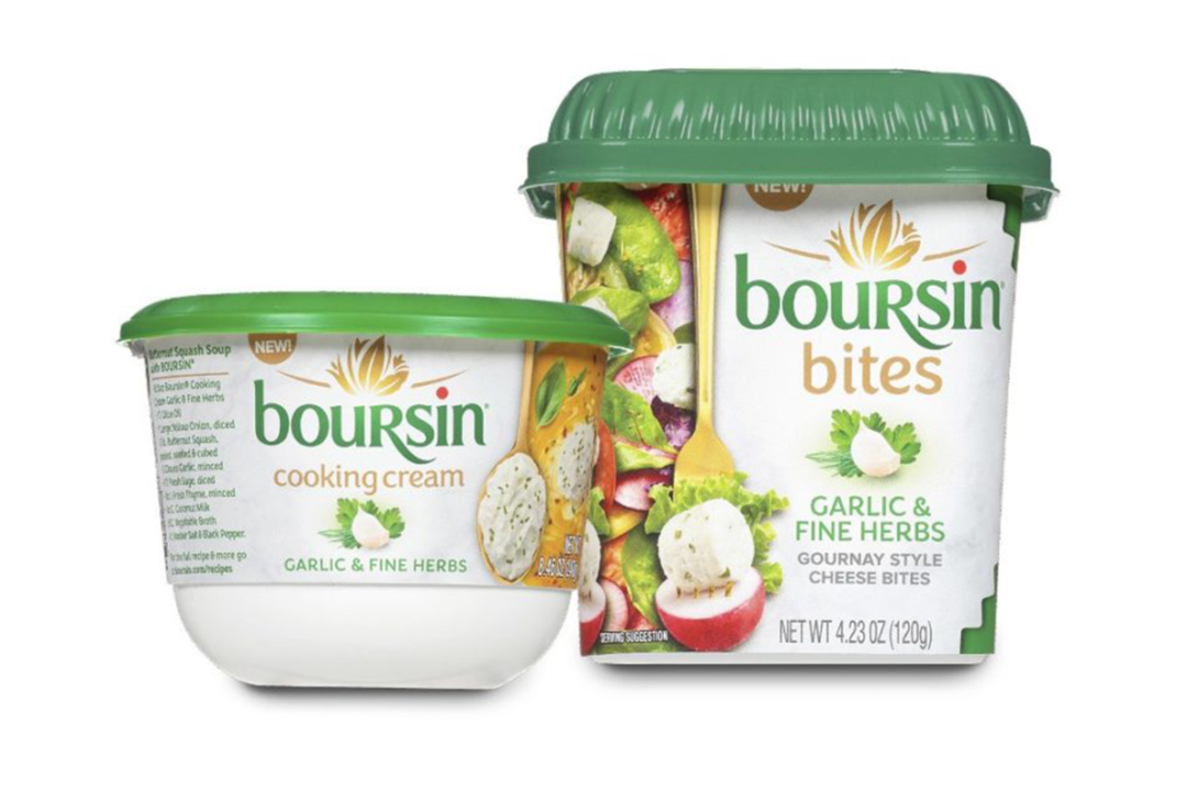 New Boursin products 