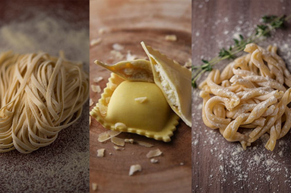 Types of pasta from Alfresco Pasta Brand, LLC