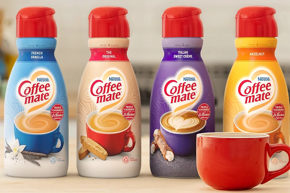 Coffee mate creamers