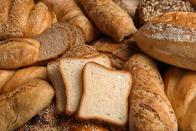 Pile of bread