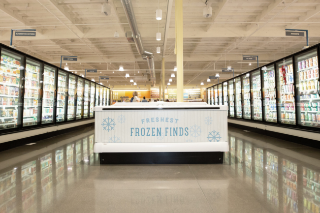 Sprouts Market frozen aisle