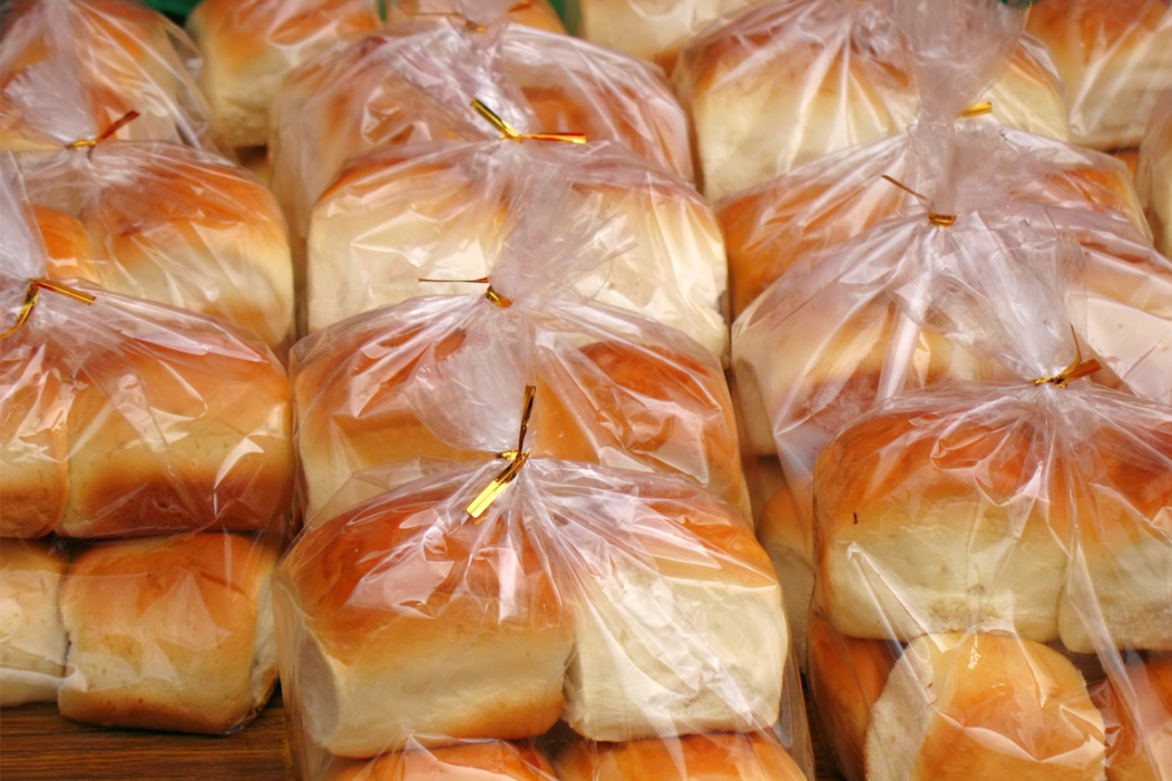 Packaged bread