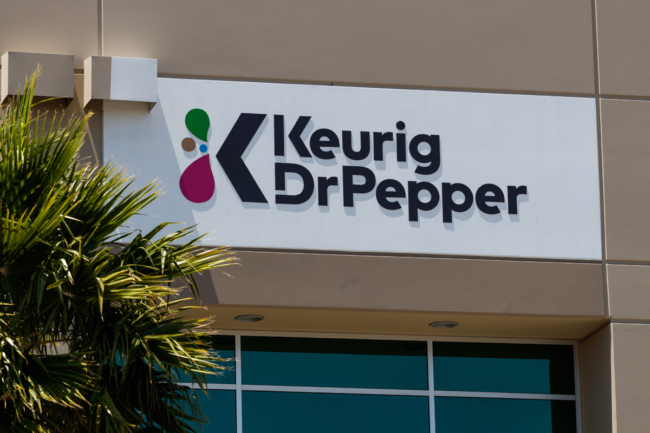 Keurig Dr Pepper building sign