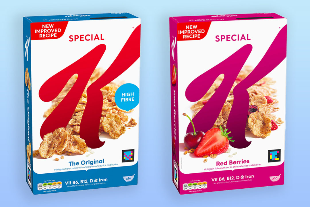Special K cereal boxes