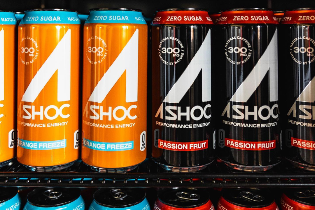 ASHOC Energy drinks