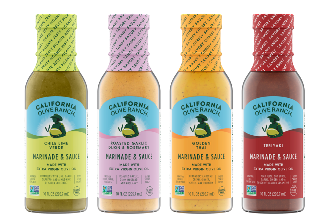 California Olive Ranch sauces and marinades