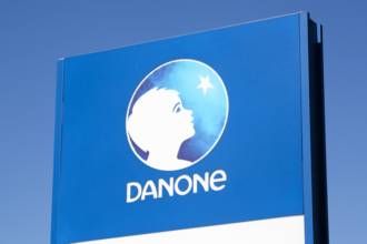 Danone company sign