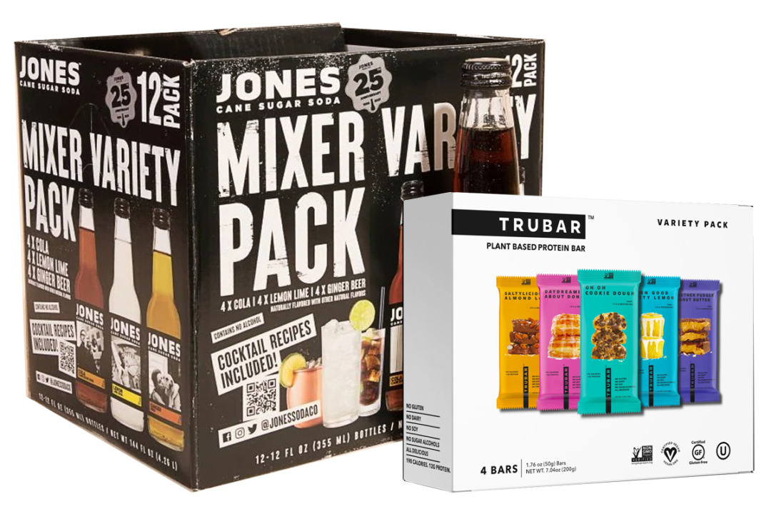 Simply Better Brands Corp. and Jones Soda Co. products