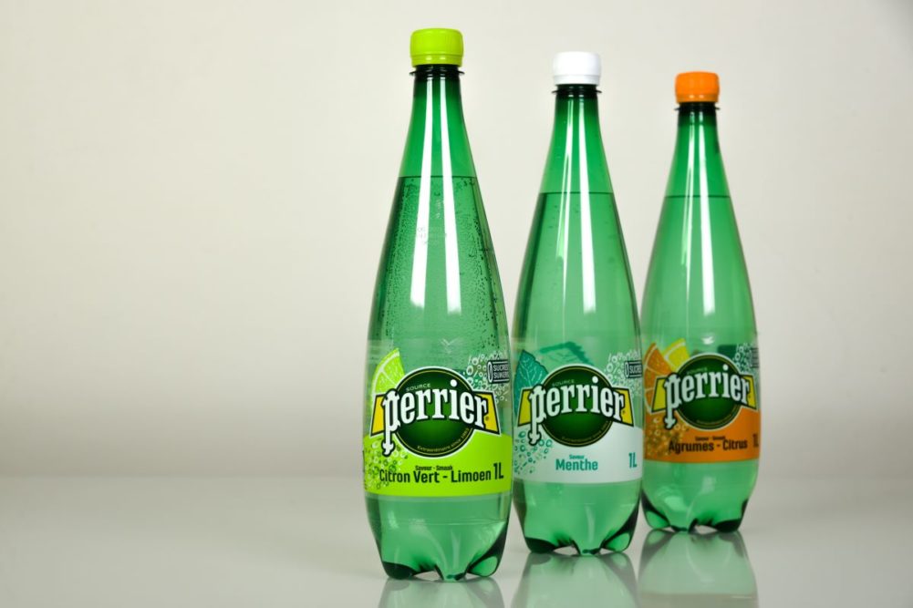 Nestle's Perrier products