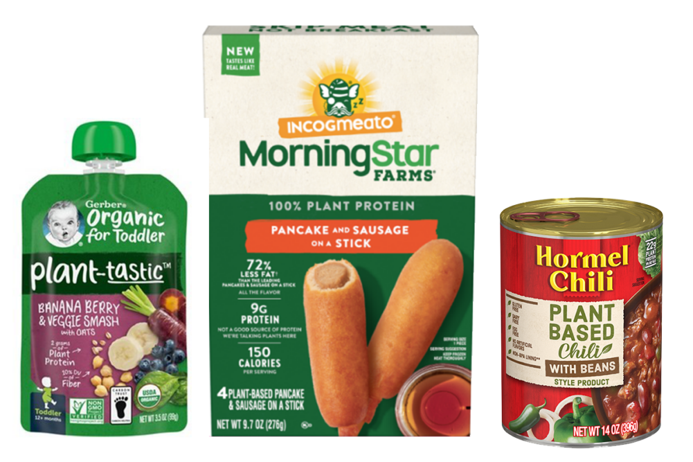 New products from Gerber Products Co., Kellogg Co. and Hormel Foods Corp.