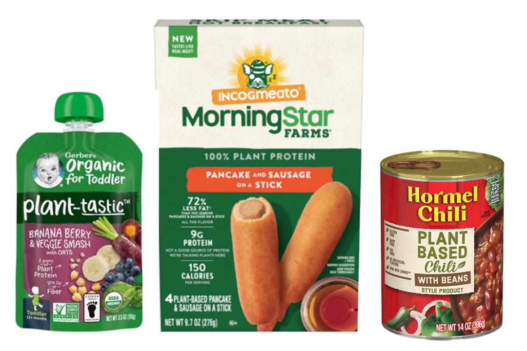 New products from Gerber Products Co., Kellogg Co. and Hormel Foods Corp.