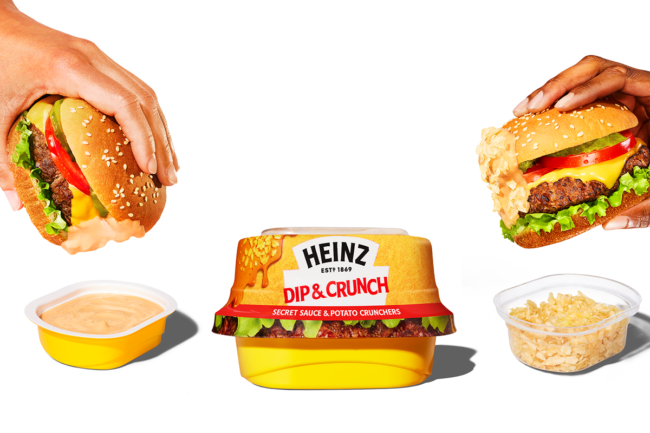 Heinz Dip Crunch sauce