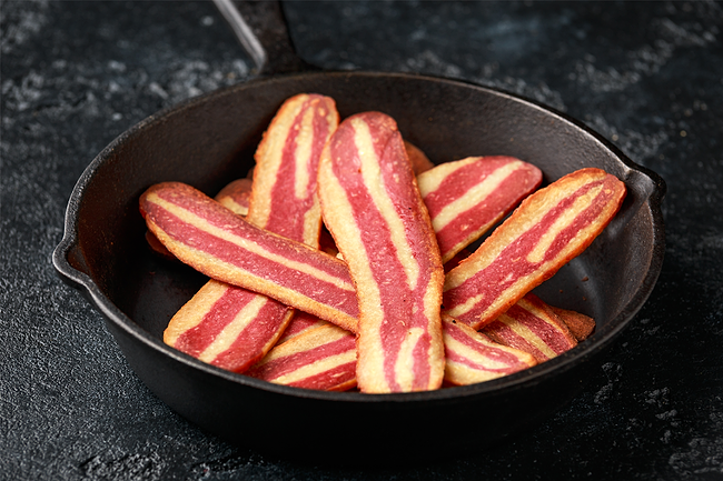 Plant-based bacon