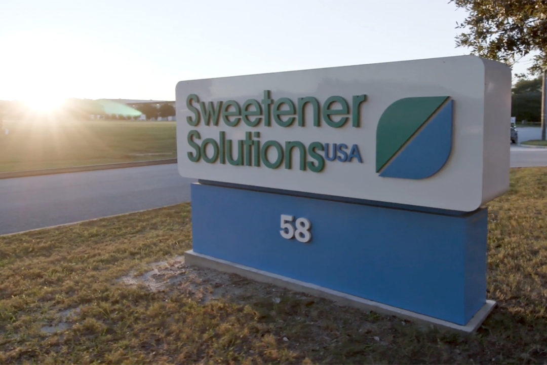 Sweetener Soultions sign