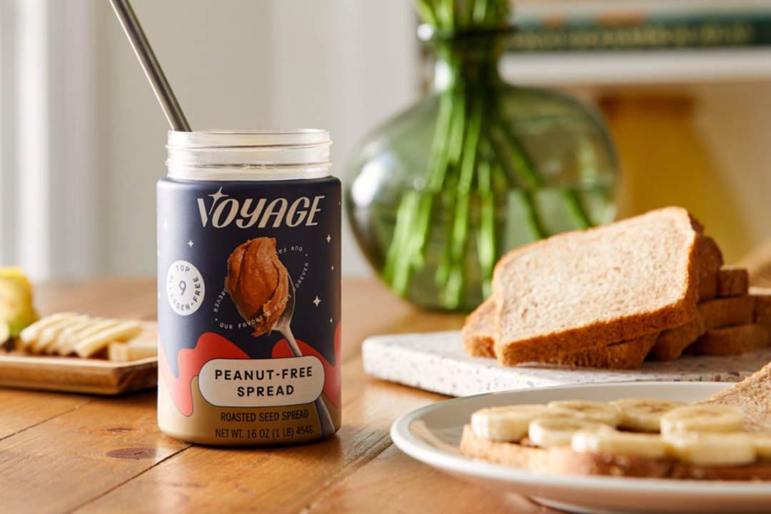 Voyage Foods peanut butter spread