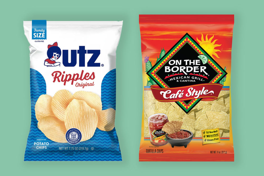 Utz chips and On the Border chips