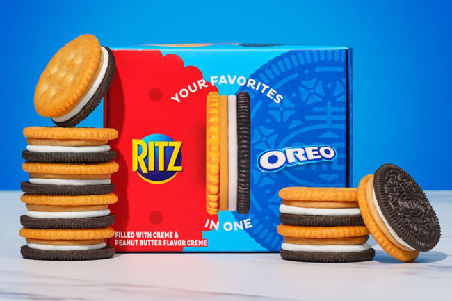 Ritz-Oreo snacks