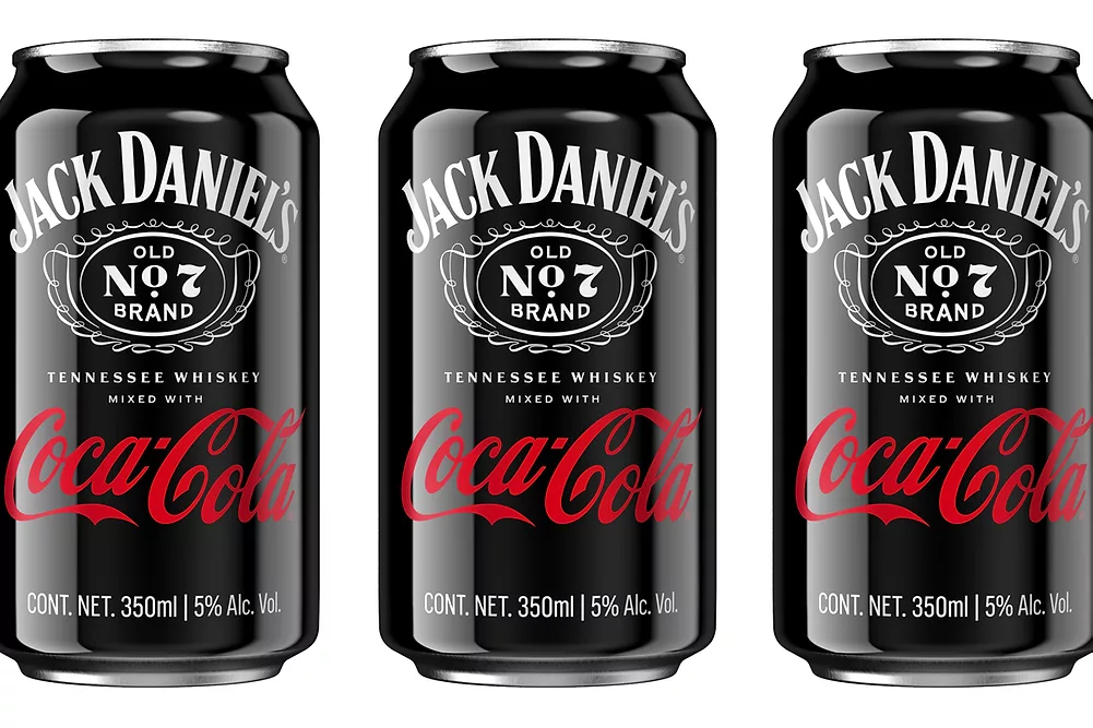 New Jack Daniel's Coke can