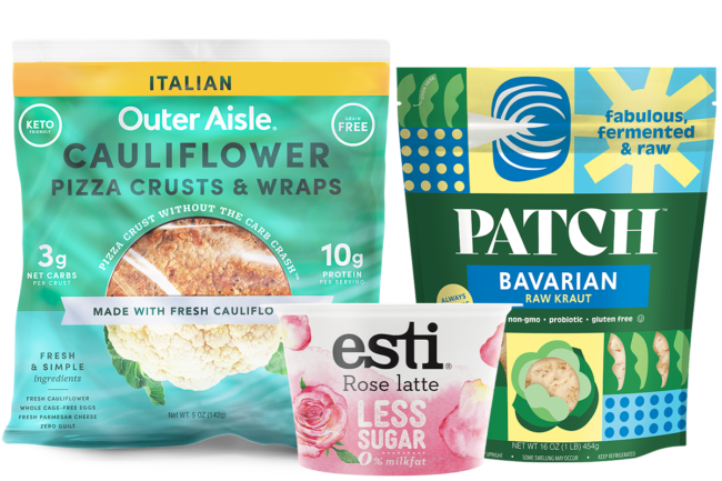 New products from Outer Aisle, Esti and Patch