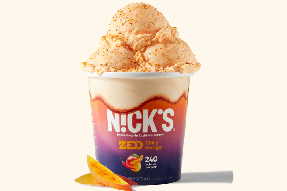 N!cks ice cream mango flavor