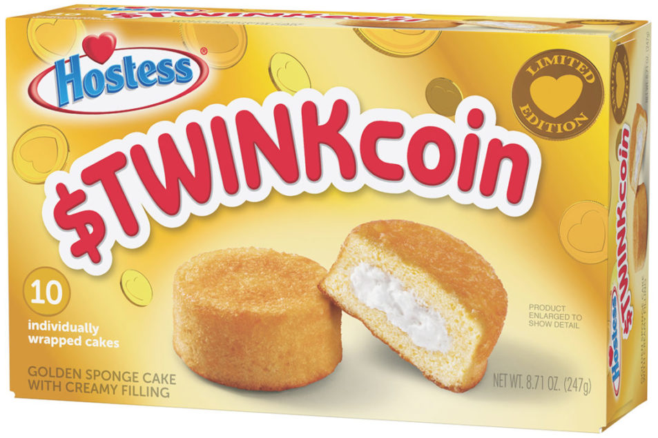 Hostess launches $TWINKcoin snack cakes
