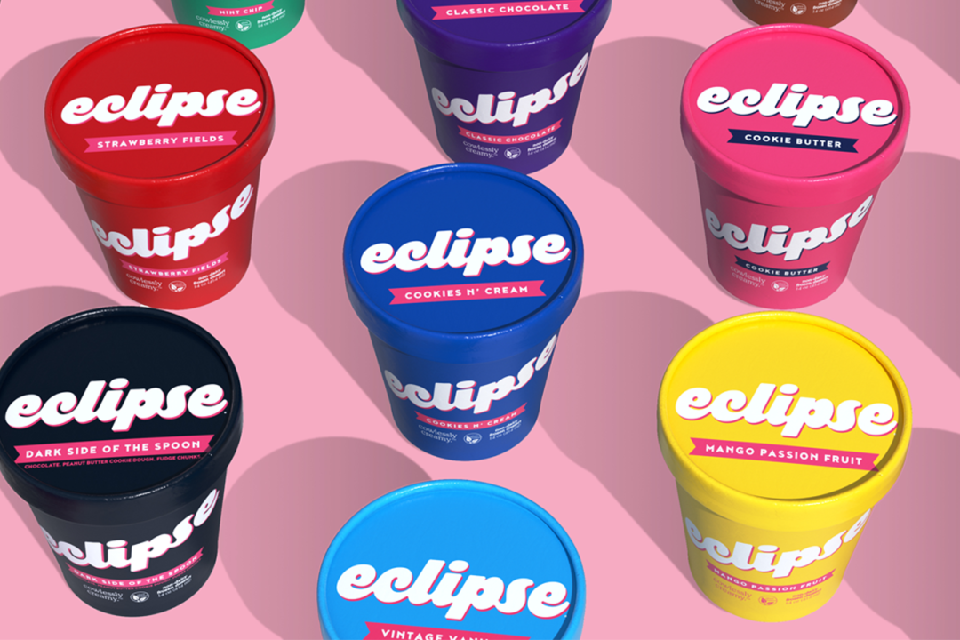 Eclipse ice cream pints