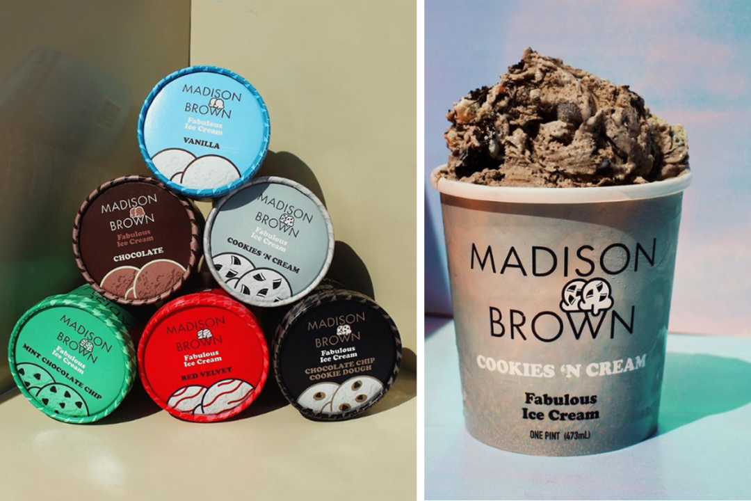 Madison Brown ice cream