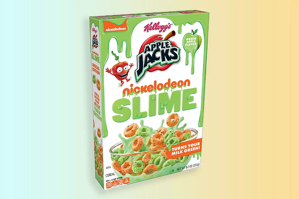 Apple Jacks Slime cereal