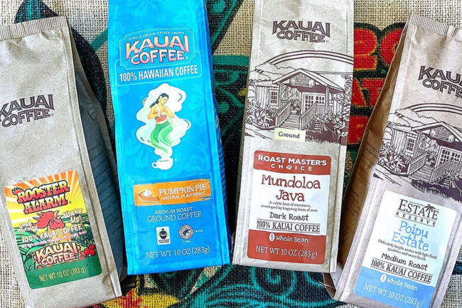 Kauai Coffee products