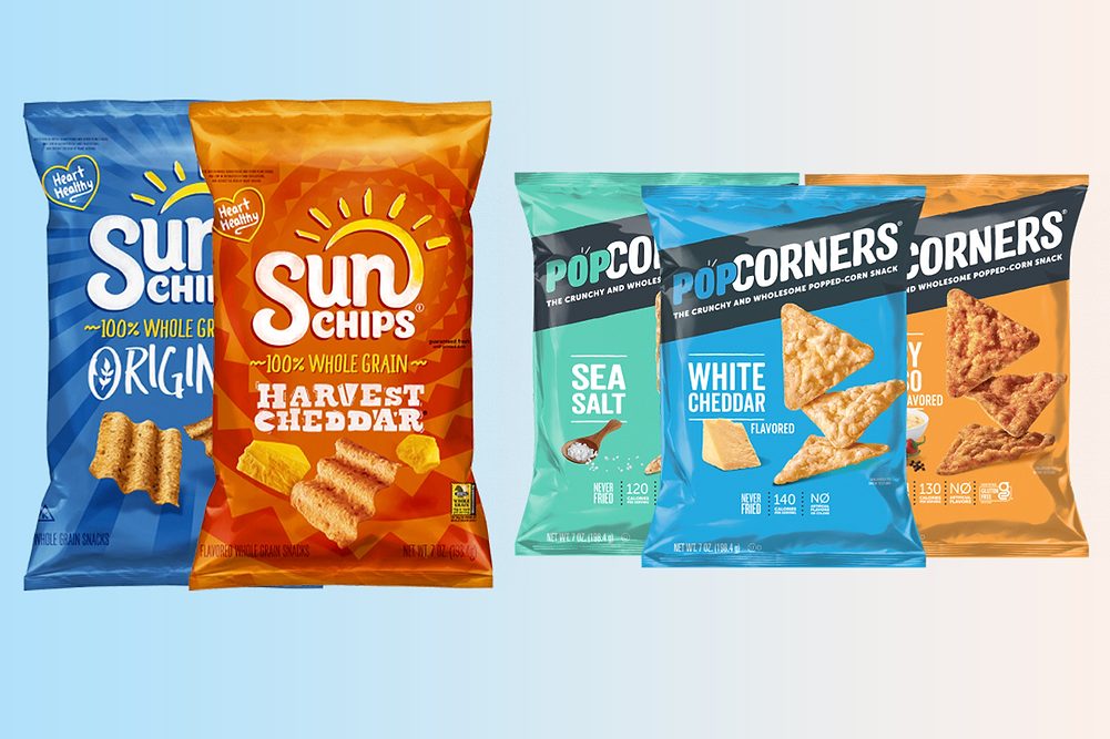 Pepsico Popcorners and Sunchips