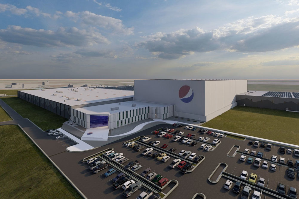 The new PepsiCo plant