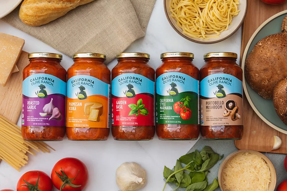 California Olive Ranch pasta sauces