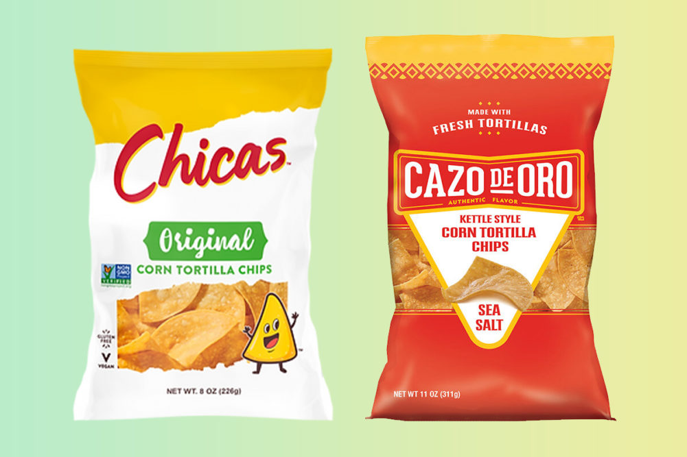 Benestar Chicas and Cazo de Oro tortilla chips