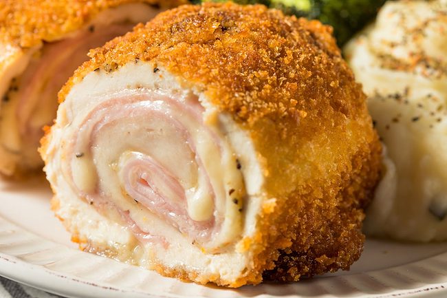 Chicken cordon bleu