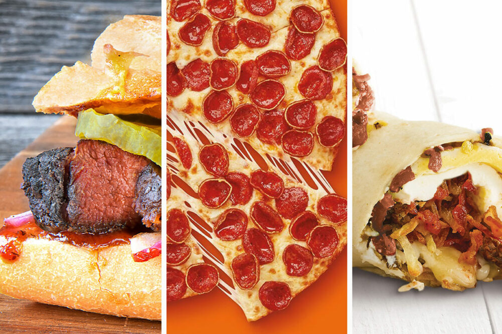 New menu offerings from Quiznos, Little Caesars, Einstein Bros.