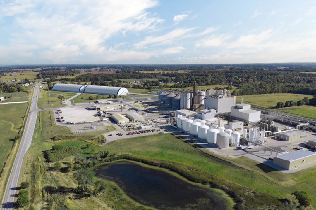 Louis Dreyfus Company Agricultural Industries LLC's new soy plant in Claypool, Ind.